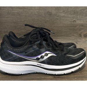 Saucony Black and White Athletic Shoes